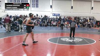 113 lbs Quarterfinal - Saunder Anastasia, Wilton vs Joseph Fleming, New Milford