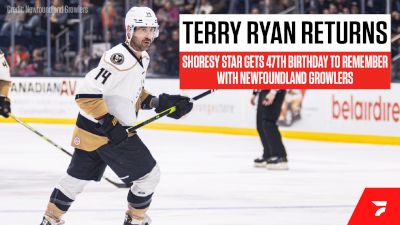 Terry Ryan Comeback At Age 47: Shoresy Star Starts, Fights, Takes A Bow With Newfoundland Growlers