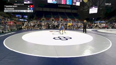 126 lbs Champ. Rd Of 64 - Saxton Scott, ID vs Eli Schultz, MN