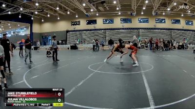 160 lbs Round 6 (8 Team) - Julian Villalobos, Rough House vs Jake Stubblefield, Richmond WC