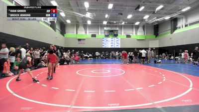96 lbs Rr Rnd 4 - Kian Green, Jefferson Wrestling Club vs Brock Jenkins, Georgia