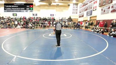 144 lbs Consi Of 8 #2 - Lulzim Begolli, Platt Tech* vs Lariell Francisco Soto, Lyman Mem/Windham Tech