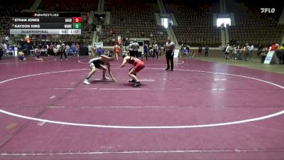 1A-4A 150 Quarterfinal - Ethan Jones, Oak Grove vs Kaydon King, Walter Wellborn