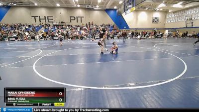 56 lbs Cons. Round 3 - Makai Opheikens, Fremont Wrestling Club vs Brig Fugal, Pleasant Grove/TUG