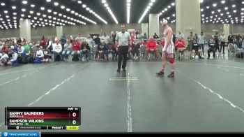 184 lbs Placement (4 Team) - Sammy Saunders, Wabash vs Sampson Wilkins, Castleton