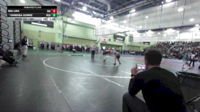 190 lbs Champ. Round 1 - Vanessa Gomez, FRANKLIN vs Mia Lira, CARSON