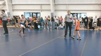 92 lbs Cons. Quarters - Xavier Talmich, Mile High Wrestling Club vs Ari Sobaje, California