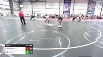 145 lbs Rr Rnd 2 - Denarvious Anderson, Storm Wrestling Center vs Dylan Davies, Great Bridge