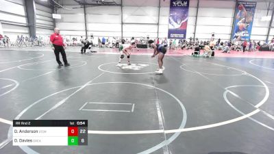 145 lbs Rr Rnd 2 - Denarvious Anderson, Storm Wrestling Center vs Dylan Davies, Great Bridge