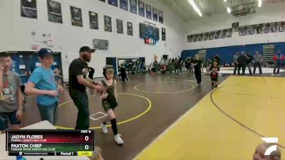 45-50 lbs Round 2 - Braylee Green, Tongue River Wrestling Club vs Harper Siebert, Cody Wrestling Club