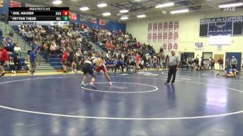 JV-20 lbs Round 2 - Joel Hacker, Benton Community vs Peyton Thede, Williamsburg