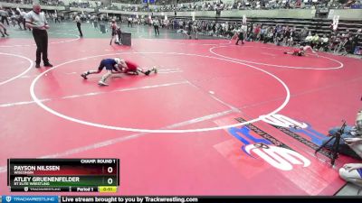 75 lbs Champ. Round 1 - Payson Nilssen, Wisconsin vs Atley Gruenenfelder, RT Elite Wrestling