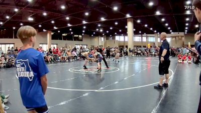 110 lbs Champ. Round 1 - Brooks Reid, White Buffalo Wrestling vs Liam Soto, Team Clay