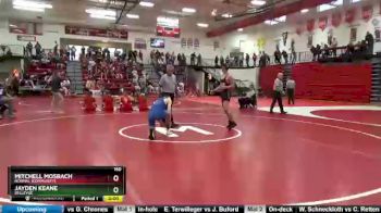 160 lbs Cons. Round 2 - Jayden Keane, Bellevue vs Mitchell Mosbach, Normal (Community)