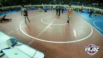 130 lbs Round Of 16 - Noah Wuthnow, Abilene Kids vs Eli Cadena, Maverick Elite Wrestling