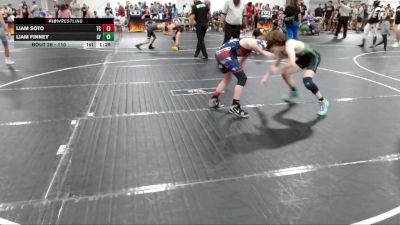 110 lbs Round 2 - Liam Finney, Carolina Forest vs Liam Soto, Team Clay