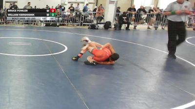 85 lbs Consi Of 16 #1 - Bruce Fowler, WV vs William Kershisnik, WV