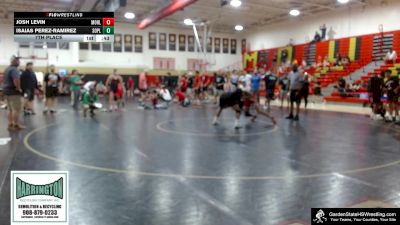 High School - 132 lbs 7th Place - Josh Levin, Morris Hills vs Isaias Perez-Ramirez, South Plainfield