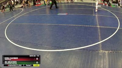 70 lbs Quarterfinal - Bo Bracken, Enterprise Wolves vs Ezra Gamber, Shootbox