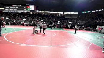 90 lbs Semifinal - Landon Wilson, NBHA vs Tripp Farrington, CPWA
