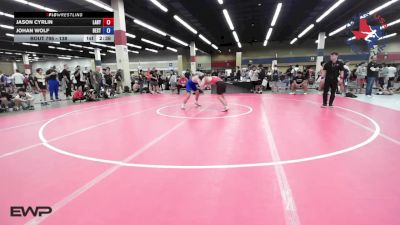 138 lbs Consi Of 16 #1 - Jason Cyrlin, Labyrinth Wrestling Club vs Johan Wolf, Best Trained Wrestling