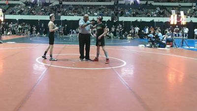 Rookie 6-8 110 Cons. Round 2 - Robert Starkey, Chesapeake vs Gary Pierce, Bull Island Grappling