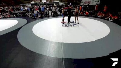 110 lbs Carter Sosa, OCWA - Orange County Wrestling Association vs Ace Navarro, SDIKWA - San Diego-Imperial Kids Wrestling Association