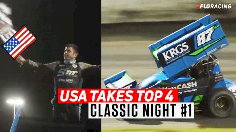 USA Sweeps Podium | Grand Annual Sprintcar Classic Night 1 Results