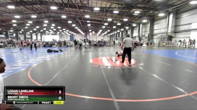 80 lbs Rd# 7- 10:45am Saturday Final Pool - Logan Lanklani, Team Ohio vs Brody Girch, Maryland BLACK