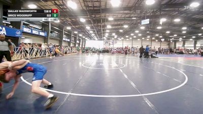 132 lbs Rr Rnd 1 - Dallas Wadsworth, Nebraska Red - HSB vs Brice Woodruff, BlueWave - HSB