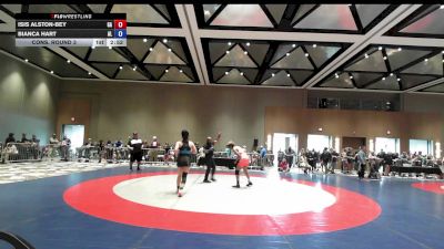 140 lbs Cons. Round 3 - Isis Alston-Bey, GA vs Bianca Hart, AL