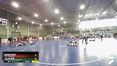 102 lbs Cons. Round 3 - Cylar Bail, Middleton WRESTLING CLUB vs Gator Boyd, East Idaho Elite