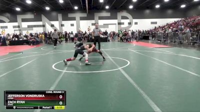 75 lbs Cons. Round 3 - Jefferson Vondruska, LUWE vs Zach Ryan, AAHS