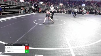 75 lbs Round Of 16 - Shaddix Teff, Viking Wrestling Club vs Tucker Bailey, Florida National Team