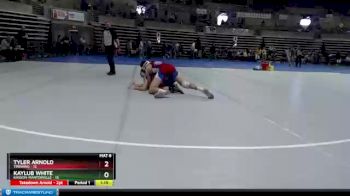 150 lbs Semis & 1st Wrestleback (8 Team) - Kaylub White, Kasson-Mantorville vs Tyler Arnold, TMBWWG