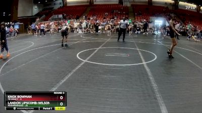 92 lbs Round 3 (6 Team) - Landon Lipscomb-Wilson, Neighborhood vs Knox Bowman, TB Legacy