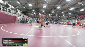 165 lbs Champ. Round 1 - Cooper Collins, Vincennes Lincoln vs Tanner Gary, New Albany