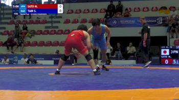 79 kg 1/4 Final - Masaki Sato, Japan vs Shamsat Tair, Kazakhstan