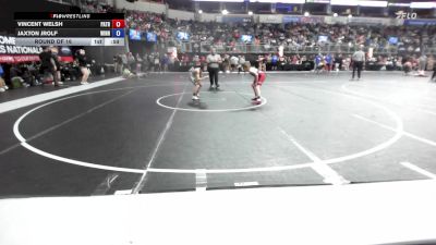 66 lbs Round Of 16 - Vincent Welsh, Patriot Mat Club vs Jaxton Jrolf, Winnetonka