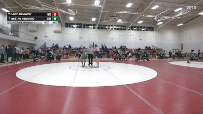 165 lbs Cons. Round 1 - David Kennedy, William Penn Charter School vs Tristan Ferraro, Springside Chestnut Hill Academy
