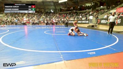 80 lbs Round Of 32 - Preston Curley, WTC vs Conner Roeber, Siouxland Wrestling Academy
