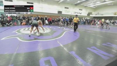 165 lbs Cons. Round 2 - Leyla Juarez, Northview HS vs Paige Stowe, MAW
