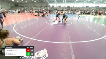 138 lbs Rr Rnd 2 - Jayla Sanders, Team Bro vs Hayden Mullins, Buccaneers WC