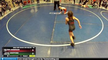 56 lbs Quarterfinal - Jayna Whitford, WESTLAKE vs Rilynn Anderson, JWC