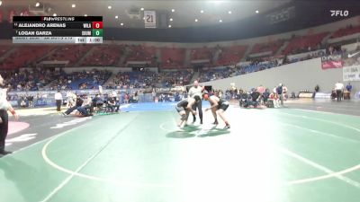 3A Boys 215 lbs Cons. Semi - Alejandro Arenas, Willamina Boys vs Logan Garza, South Umpqua Boys