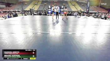 190 lbs Semifinal - Brooke Huffman, Team Nazar Training Center vs Madison Arroyo, Carbon Wrestling Club
