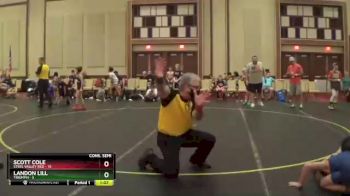 91 lbs Semis & 1st Wrestleback (8 Team) - Scott Cole, Steel Valley Red vs Landon Lill, Triumph