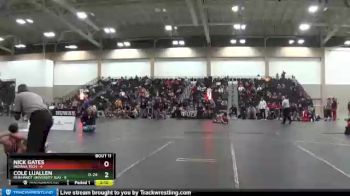 149 lbs Quarters & 1st Wb (16 Team) - Nick Gates, Indiana Tech vs Cole Luallen, Reinhardt University (GA)