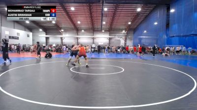 285 lbs Rr Rnd 1 - Mohammad Targali, Triumph Blue - HS vs Austin Brinkman, Curby Grizzly Bears - HS