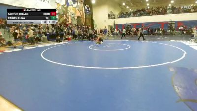 113 lbs Champ. Round 1 - Raiden Luna, Vallivue vs Ashton Miller, Columbia (Burbank)